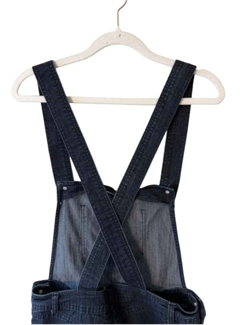 Women’s Black Denim Short Overalls - Unbranded - Picture 14 of 14